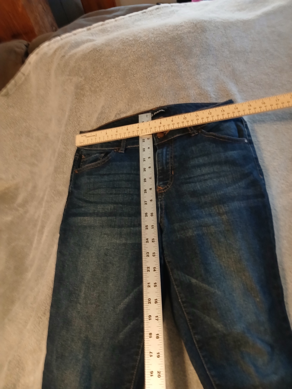 d. jeans Men's Skinny Jeans in Dark Blue Denim